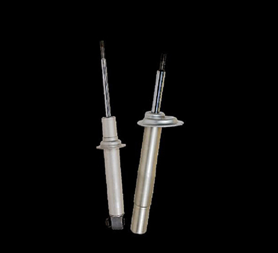 Two ZX lightweight aluminium shock absorbers