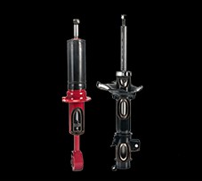 ZX shock absorber with spring and exploded structure diagram